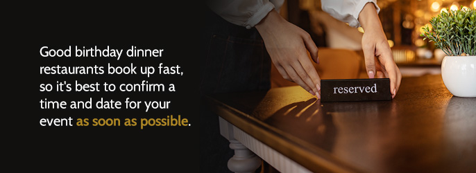 Making Early Reservations